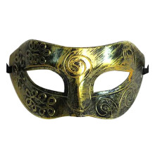 Model cu dungi, reutilizabil, față de masă decorativă, mască de bal mascat, ușoară, stil venețian vintage, Mardi Gras, accesoriu de