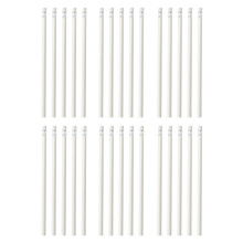 30 Pcs Triangle Pencils Drawing Pencils Writing Pencils-White
