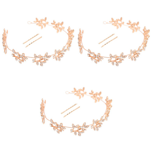 3 Sets Braut Haarband Mit Für Haarschmuck Accessoire 2