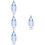 4Stk Virgin Mary Statue Kunststofffigur Katholisch 9
