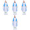 4Stk Virgin Mary Statue Kunststofffigur Katholisch 5