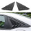 Rear Side Window Louvers Triangular Glass Blinds f 3
