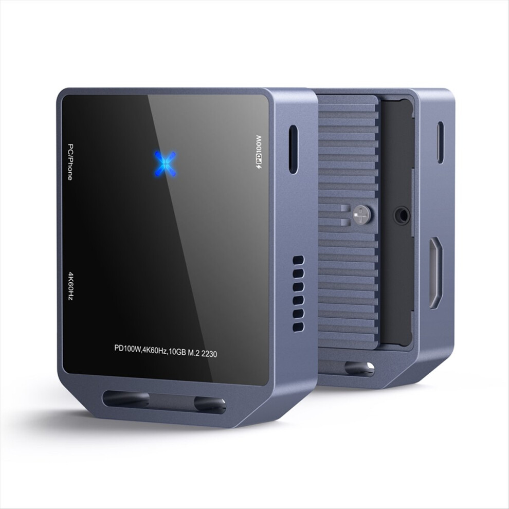 2230 M.2 Nvme/ Ssd Enclosure With Cooling Fan Usb 4853570035066