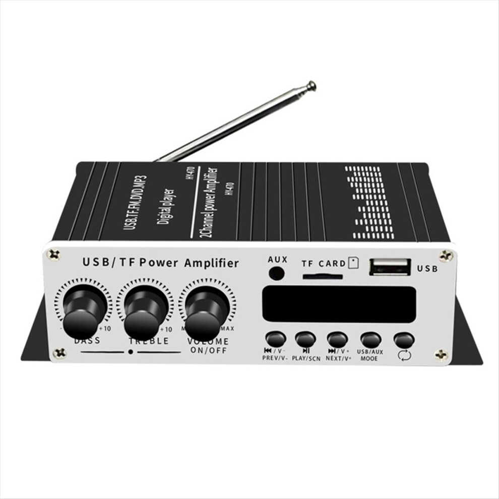 Bluetooth Audio Amplifier Usb Memory Card Fm Stere Light 4853535380415