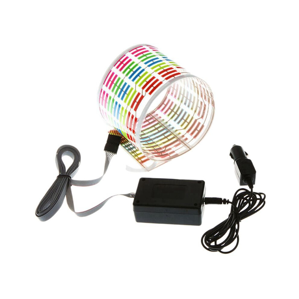 Car Windshield Led Sound Activated Equalizer Neon 4853535391978