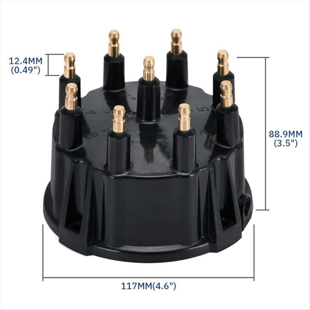 Ignition Distributor Cap Kit For V8 With L & 80575 4853535303278