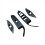 Car Interior Black Door Armrest Panel Window Glass 3