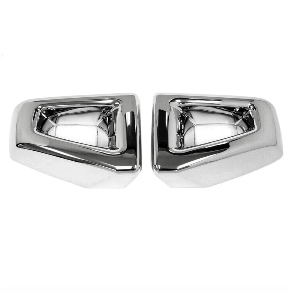 1Pair Car Front Bumper Corner Cover Trim Chrome Fo 4853535308600