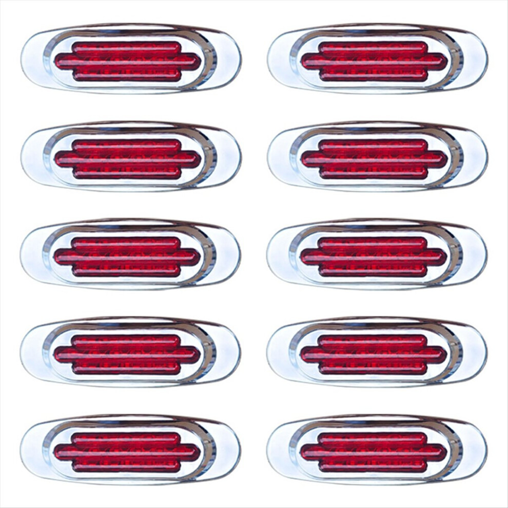 10X Truck Trailer Led Side Marker Position L Light 4853535360547