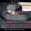 Car Leather Lower Sill Strips Trim Sticker for ALP 10