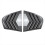 Car Rear Window Shutter Cover Trim Louver Side Ven 1