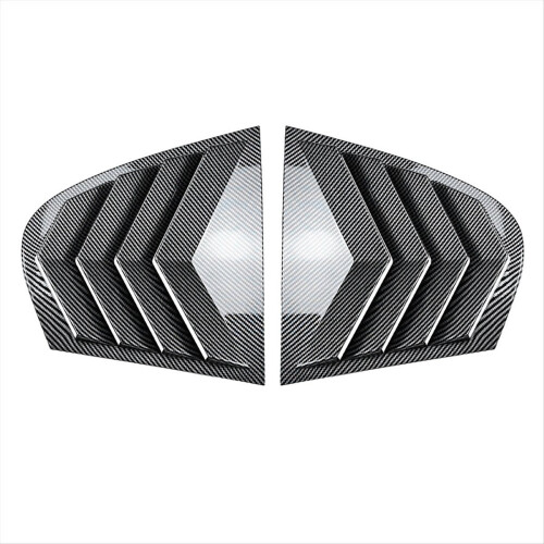 Car Rear Window Shutter Cover Trim Louver Side Ven