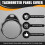 Car Tachometer Trim Ring Instrument Panel Dashboar 6