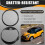 Car Tachometer Trim Ring Instrument Panel Dashboar 5
