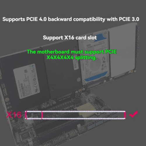 PH46-4 4-Disk SFF8639 U.2 NVME & 2.5-Inch Hard Dri 2