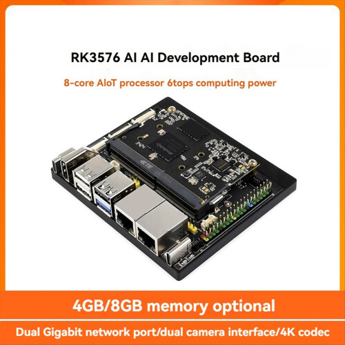 For AI Development Board RK3576 Octa-Core AloT Pro 2