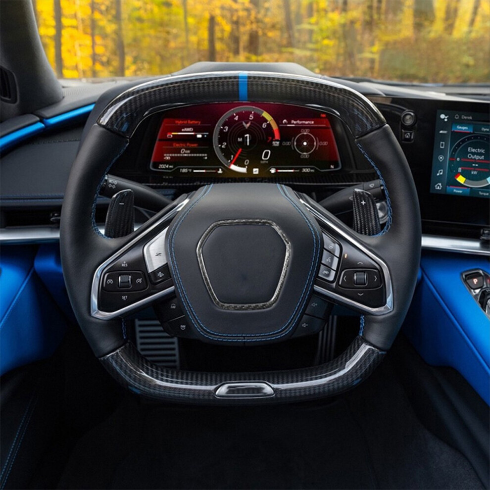 Car Steering Wheel Decorative Frame Cover Trim For 4853386088263