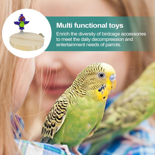 Bird Perches for Parrots, Chewable Perches for Bird Cages 1