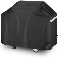 Telo di copertura per barbecue da 55 pollici, nastro riflettente con luce notturna, cinghie regolabili per una vestibilità sicura su barbecue Weber