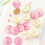 2 stuks liefdeshart stempelkop,-Combinatie drie 3