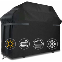 Protezione per barbecue da esterno, copertura per barbecue a gas dal design vintage, qualità premium, garantisce durata ed estetica per il tuo