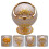 2 Flip-Cover Aschenbecher Gold 9
