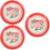 3Stk Chinesisch Teller Multifunktions Servierplatte Dessertplatte 7