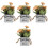 4Stk Künstliche Bonsai Wohnaccessoire 5