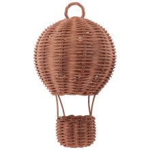 2Stk Rattan Heißluftballon Foto Geflochtener