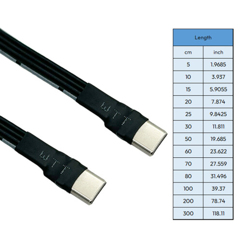 Générique Câble USB C Court 0.25m - Cordon Coudé à 90 Degrés De A Type
