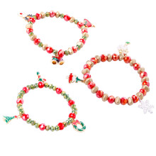 6 Pcs Christmas Themed Decorative Chain Bracelet Wrist Ornament