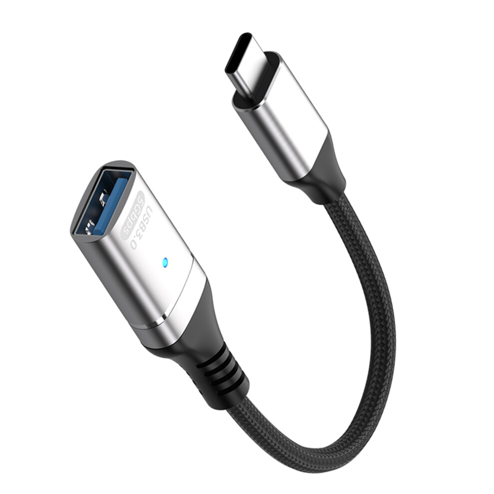 Universal Usb Type C Otg Adapter For Laptops Tablets- Silver 7704000275477
