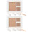 2 Sets Kreativer Handabdruck DIY Bilderrahmen Display Halter 6