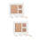 2 Sets Kreativer Handabdruck DIY Bilderrahmen Display Halter 8