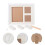 2 Sets Kreativer Handabdruck DIY Bilderrahmen Display Halter 9