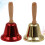 4 Pcs Metal Rattle Hand Call Bell With Handle 8