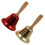 4 Pcs Metal Rattle Hand Call Bell With Handle 9
