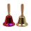 4 Pcs Metal Rattle Hand Call Bell With Handle 11