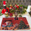 Cotton Linen Tablecloth Christmas Tree Pattern Optional-1 piece 7