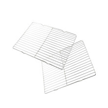 Set Of 2 Durable Wire Baking Cooling Rack Stainless-35x24cm