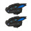 Motorhelm Bluetooth Intercom Headset Muziek Delen 1