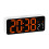 Digitaler Wecker mit LED-Anzeige,-2806 orangefarbenes Licht 1