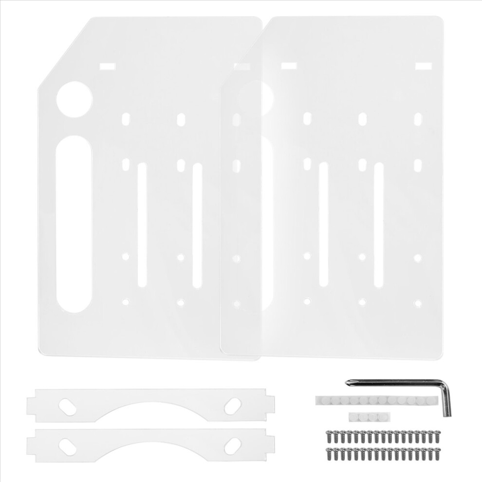 3.5 Inch Desktop Hard Disk Rack Transparent Acrylic 3 Layer 4852742502276