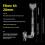 Clear Aquarium Skimmer Pipe Spins Inflow Outflow 25mm 4