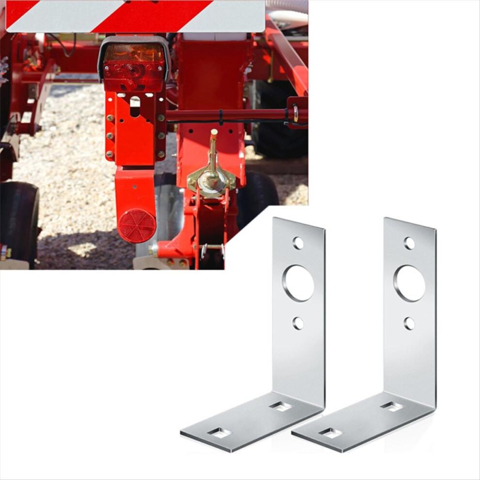 2 Pcs Trailer Brackets L Shape Tail Mounting Bracket Light 4852742532853