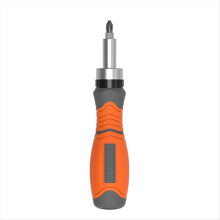 11 in 1 Ratchet Screwdriver Hidden Screwdriver Head Orange