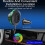 Adattatore per auto con trasmettitore FM Bluetooth 5.3, PD30W e wireless QC3.0 6