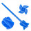 Epoxy Mixer Attachment for Drill, 12-Piece Set - Helix Paddles 2