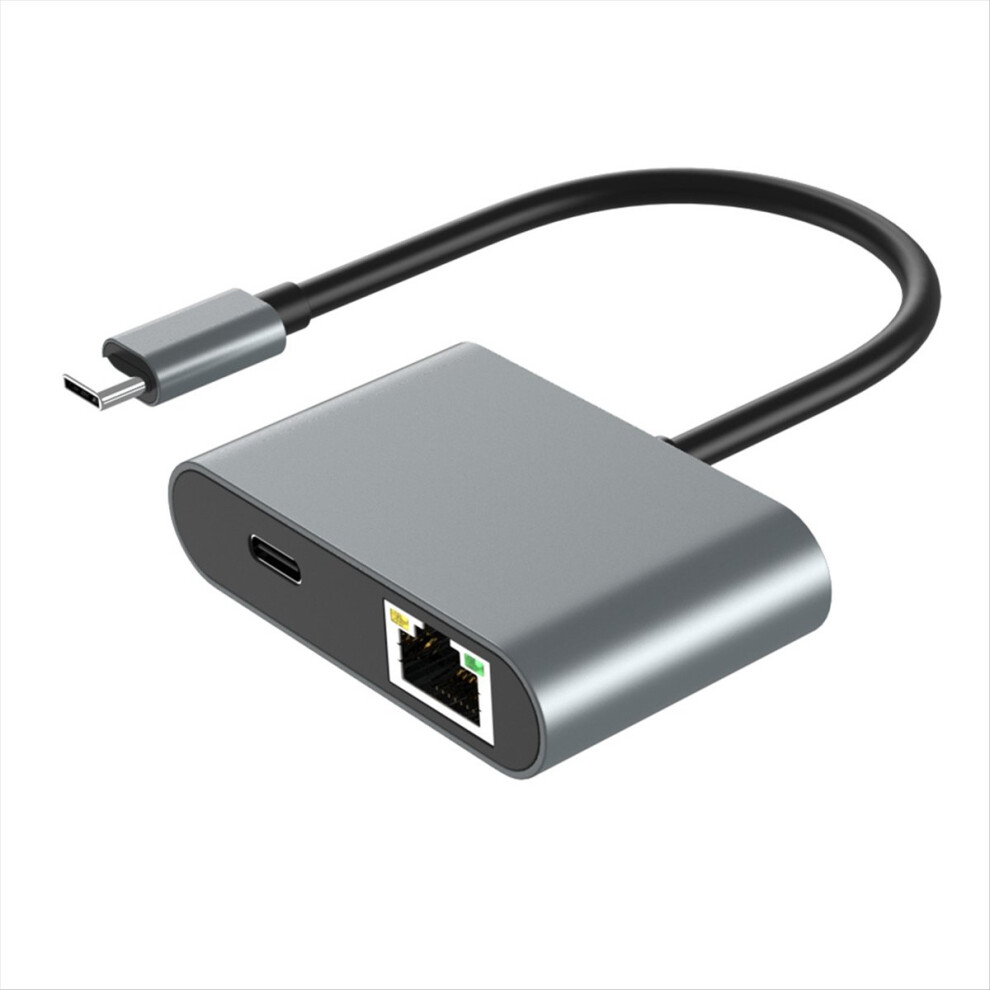1000Mbps Usb C To Ethernet Adapter 60W Pd Fast Charging Port 4852742502115