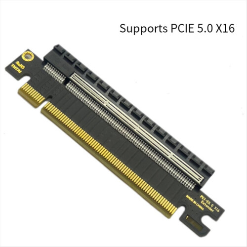 Placa riser protetora PCI Express 5.0 x16 PCI-E para PCI-E 16x 2
